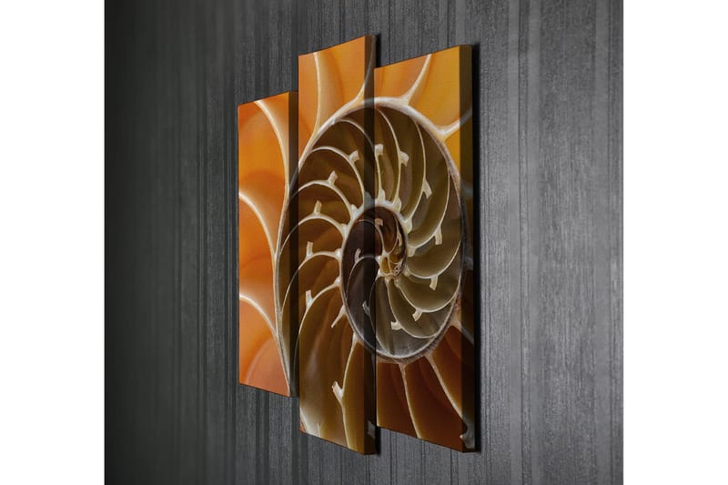 Dekorativ Canvastavla 3-Delar 45x20 cm - Flerfärgad - Inredning - Tavlor & posters - Canvastavla