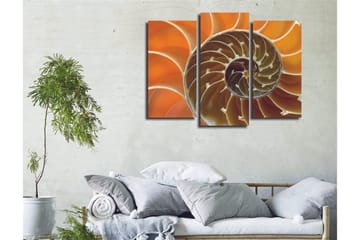 Dekorativ Canvastavla 3-Delar 45x20 cm - Flerfärgad - Inredning - Tavlor & posters - Canvastavla