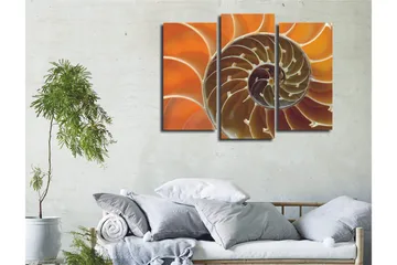 Dekorativ Canvastavla 3-Delar 45x20 cm - Flerfärgad - Inredning - Tavlor & posters - Canvastavla