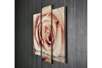 Dekorativ Canvastavla 3-Delar 45x20 cm - Flerfärgad - Inredning - Tavlor & posters - Canvastavla
