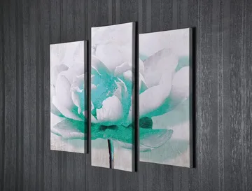 Dekorativ Canvastavla 3-Delar 45x20 cm - Flerfärgad - Inredning - Tavlor & posters - Canvastavla