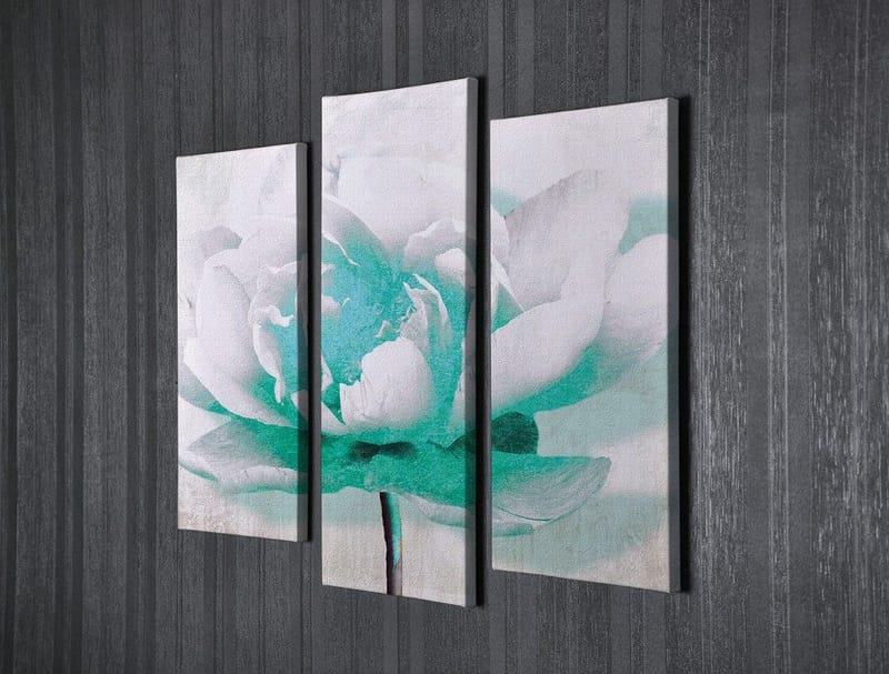 Dekorativ Canvastavla 3-Delar 45x20 cm - Flerfärgad - Inredning - Tavlor & posters - Canvastavla