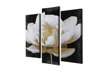 Dekorativ Canvastavla 3-Delar 45x20 cm - Flerfärgad - Inredning - Tavlor & posters - Canvastavla