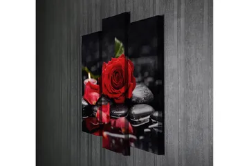 Dekorativ Canvastavla 3-Delar 45x20 cm - Flerfärgad - Inredning - Tavlor & posters - Canvastavla