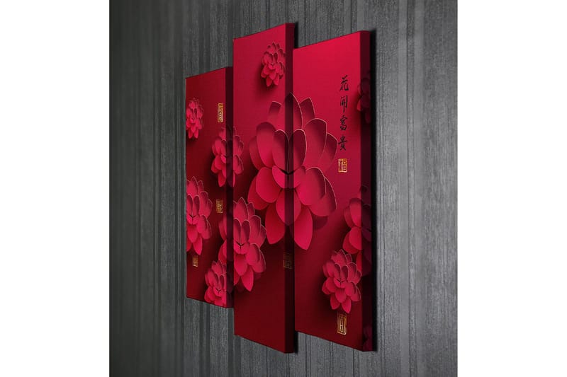 Dekorativ Canvastavla 3-Delar 45x20 cm - Flerfärgad - Inredning - Tavlor & posters - Canvastavla