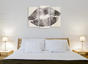 Dekorativ Canvastavla 3-Delar 45x20 cm - Flerfärgad - Inredning - Tavlor & posters - Canvastavla