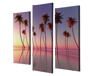 Dekorativ Canvastavla 3-Delar 45x20 cm - Flerfärgad - Inredning - Tavlor & posters - Canvastavla