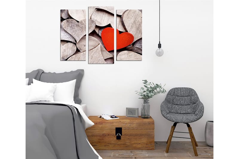 Dekorativ Canvastavla 3-Delar 45x20 cm - Flerfärgad - Inredning - Tavlor & posters - Canvastavla