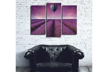 Dekorativ Canvastavla 3-Delar 45x20 cm - Flerfärgad - Inredning - Tavlor & posters - Canvastavla