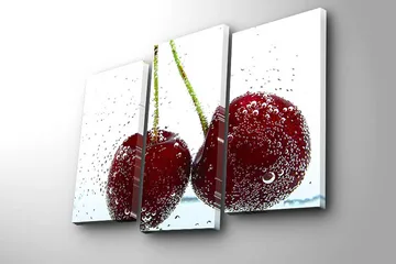 Dekorativ Canvastavla 3-Delar 45x20 cm - Flerfärgad - Inredning - Tavlor & posters - Canvastavla