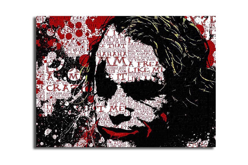 Dekorativ Canvastavla 30x40 cm - Flerfärgad - Inredning - Tavlor & posters - Canvastavla