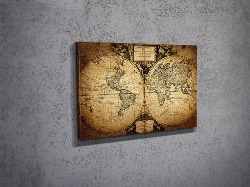 Dekorativ Canvastavla 30x40 cm - Flerfärgad - Inredning - Tavlor & posters - Canvastavla