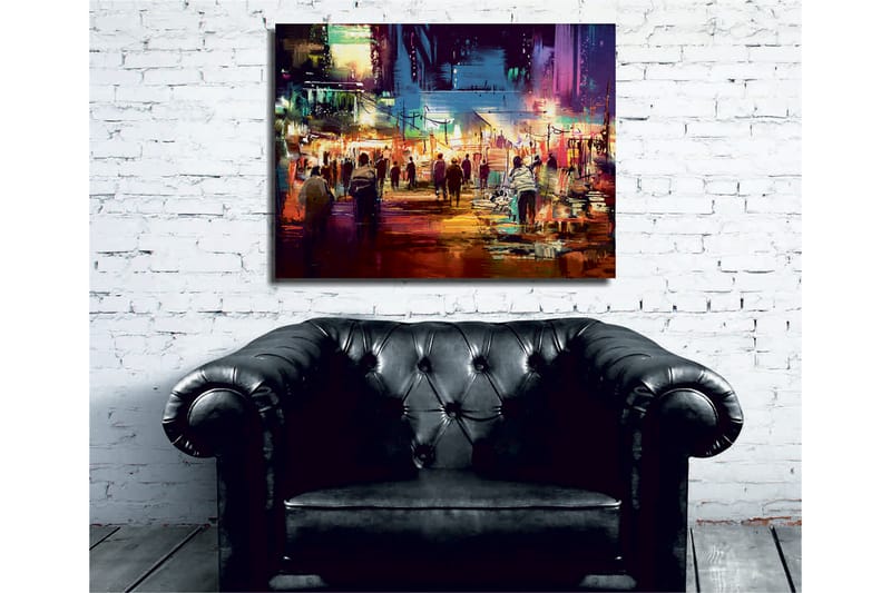 Dekorativ Canvastavla 30x40 cm - Flerfärgad - Inredning - Tavlor & posters - Canvastavla
