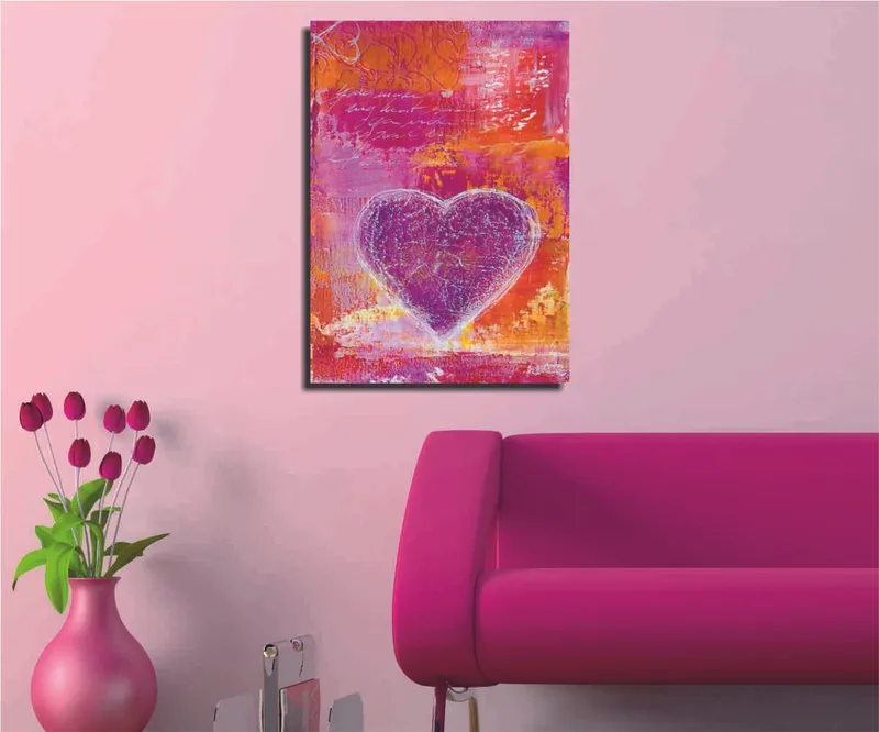 Dekorativ Canvastavla 30x40 cm, Flerfärgad