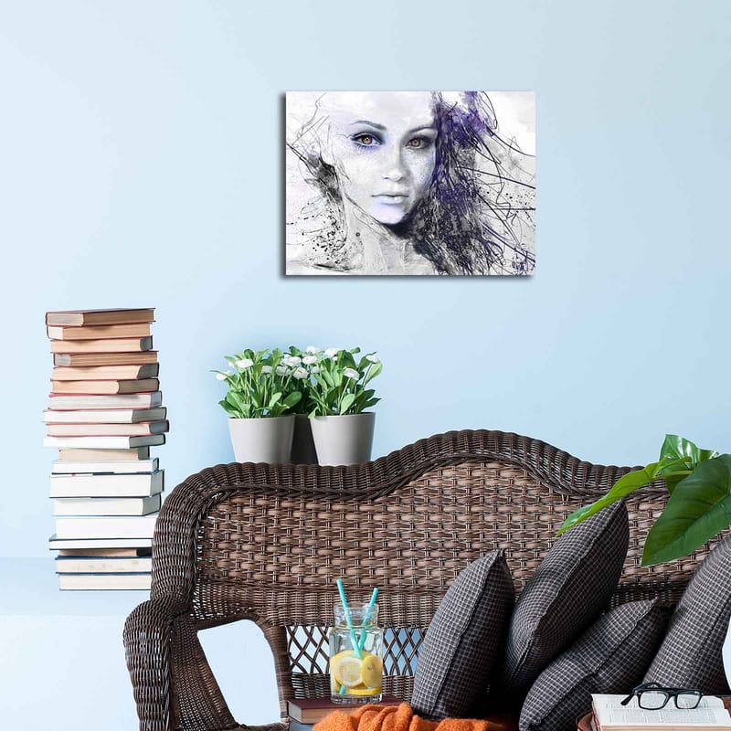 Dekorativ Canvastavla 30x40 cm - Flerfärgad - Inredning - Tavlor & posters - Canvastavla