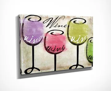 Dekorativ Canvastavla 30x40 cm - Flerfärgad - Inredning - Tavlor & posters - Canvastavla