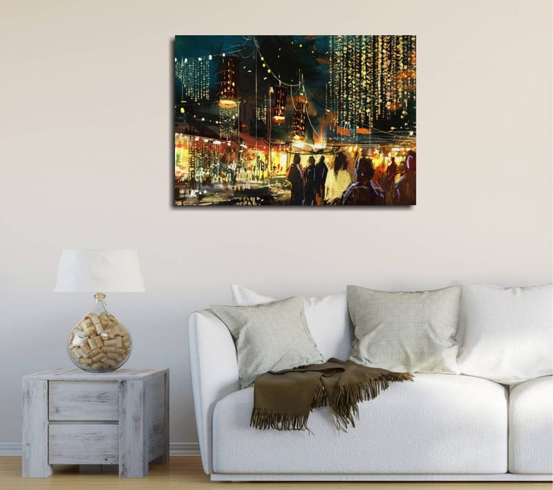 Dekorativ Canvastavla 30x40 cm, Flerfärgad