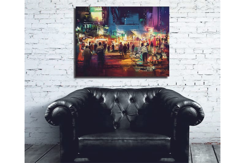 Dekorativ Canvastavla 30x40 cm, Flerfärgad