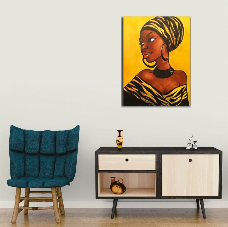 Dekorativ Canvastavla 30x40 cm, Flerfärgad