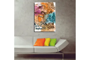Dekorativ Canvastavla 30x40 cm - Flerfärgad - Inredning - Tavlor & posters - Canvastavla