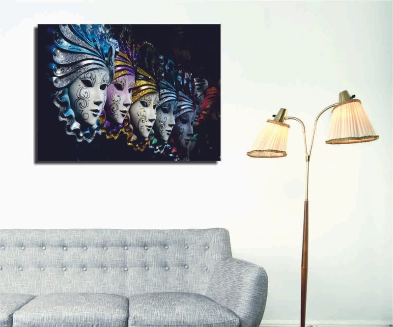 Dekorativ Canvastavla 30x40 cm, Flerfärgad