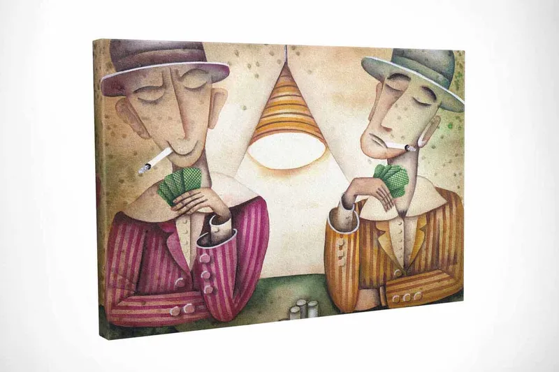 Dekorativ Canvastavla 30x40 cm - Flerfärgad - Inredning - Tavlor & posters - Canvastavla