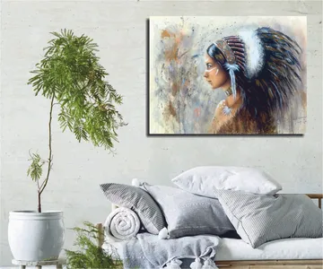 Dekorativ Canvastavla 30x40 cm - Flerfärgad - Inredning - Tavlor & posters - Canvastavla