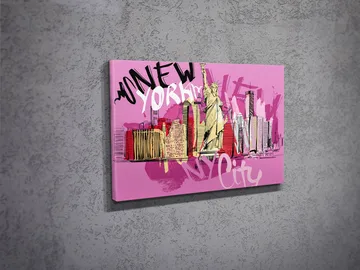 Dekorativ Canvastavla 30x40 cm - Flerfärgad - Inredning - Tavlor & posters - Canvastavla