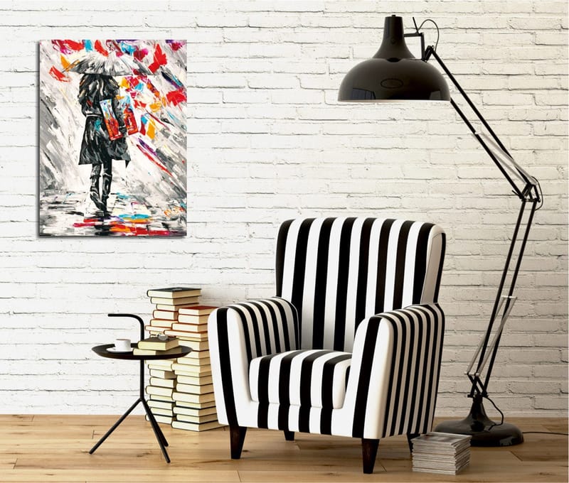 Dekorativ Canvastavla 30x40 cm, Flerfärgad