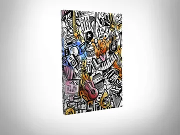 Dekorativ Canvastavla 30x40 cm - Flerfärgad - Inredning - Tavlor & posters - Canvastavla