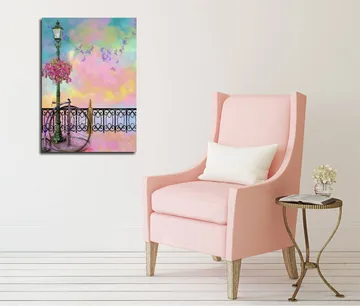 Dekorativ Canvastavla 30x40 cm - Flerfärgad - Inredning - Tavlor & posters - Canvastavla