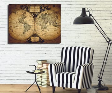 Dekorativ Canvastavla 30x40 cm - Flerfärgad - Inredning - Tavlor & posters - Canvastavla