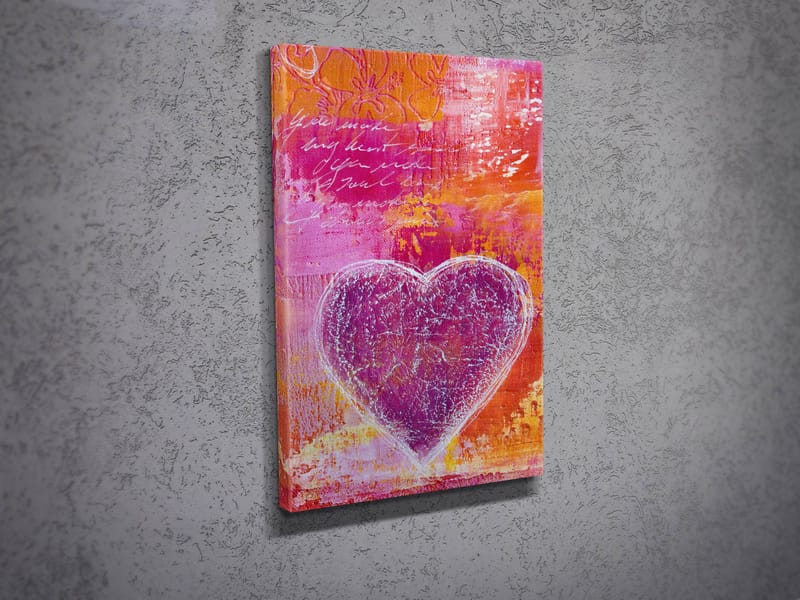 Dekorativ Canvastavla 30x40 cm - Flerfärgad - Inredning - Tavlor & posters - Canvastavla