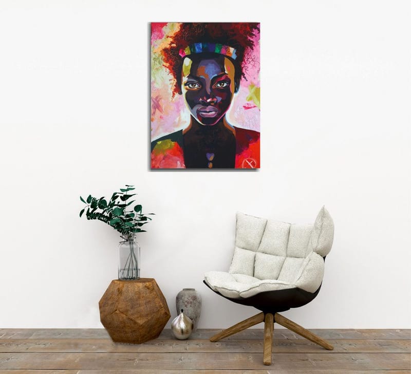 Dekorativ Canvastavla 30x40 cm, Flerfärgad