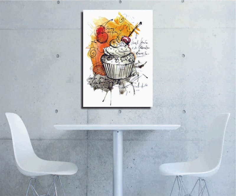 Dekorativ Canvastavla 30x40 cm, Flerfärgad