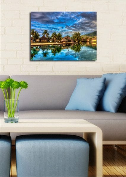 Dekorativ Canvastavla 30x40 cm - Flerfärgad - Inredning - Tavlor & posters - Canvastavla