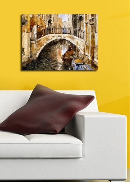 Dekorativ Canvastavla 30x40 cm - Flerfärgad - Inredning - Tavlor & posters - Canvastavla