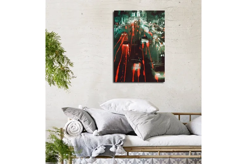 Dekorativ Canvastavla 30x40 cm, Flerfärgad