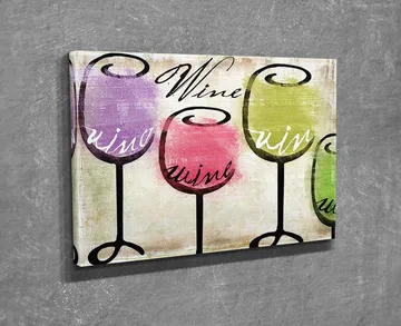 Dekorativ Canvastavla 30x40 cm - Flerfärgad - Inredning - Tavlor & posters - Canvastavla