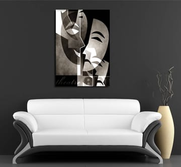 Dekorativ Canvastavla 30x40 cm - Flerfärgad - Inredning - Tavlor & posters - Canvastavla