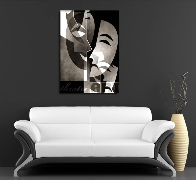 Dekorativ Canvastavla 30x40 cm, Flerfärgad