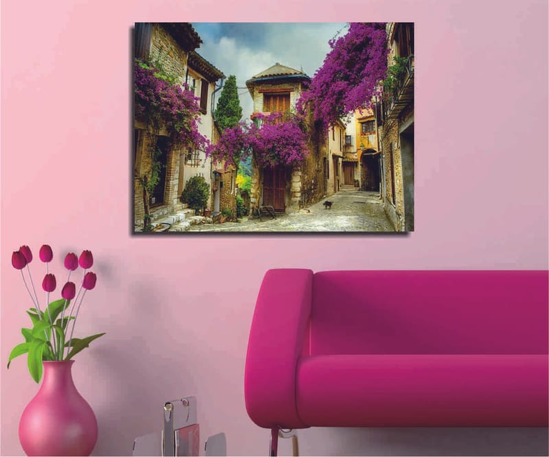 Dekorativ Canvastavla 30x40 cm, Flerfärgad