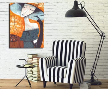 Dekorativ Canvastavla 30x40 cm - Flerfärgad - Inredning - Tavlor & posters - Canvastavla