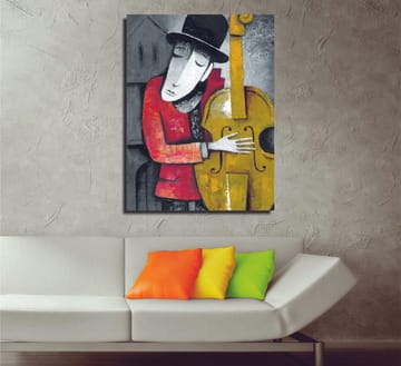 Dekorativ Canvastavla 30x40 cm - Flerfärgad - Inredning - Tavlor & posters - Canvastavla