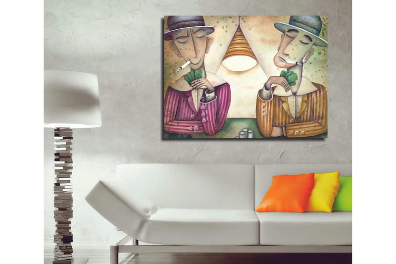 Dekorativ Canvastavla 30x40 cm, Flerfärgad