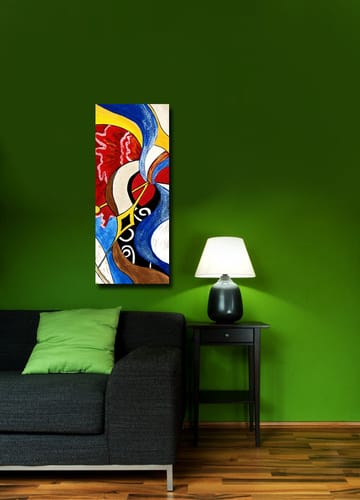 Dekorativ Canvastavla 30x70 cm - Flerfärgad - Inredning - Tavlor & posters - Canvastavla