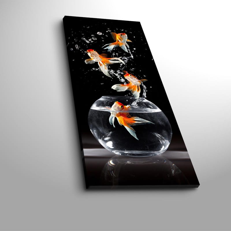 Dekorativ Canvastavla 30x70 cm - Flerfärgad - Inredning - Tavlor & posters - Canvastavla
