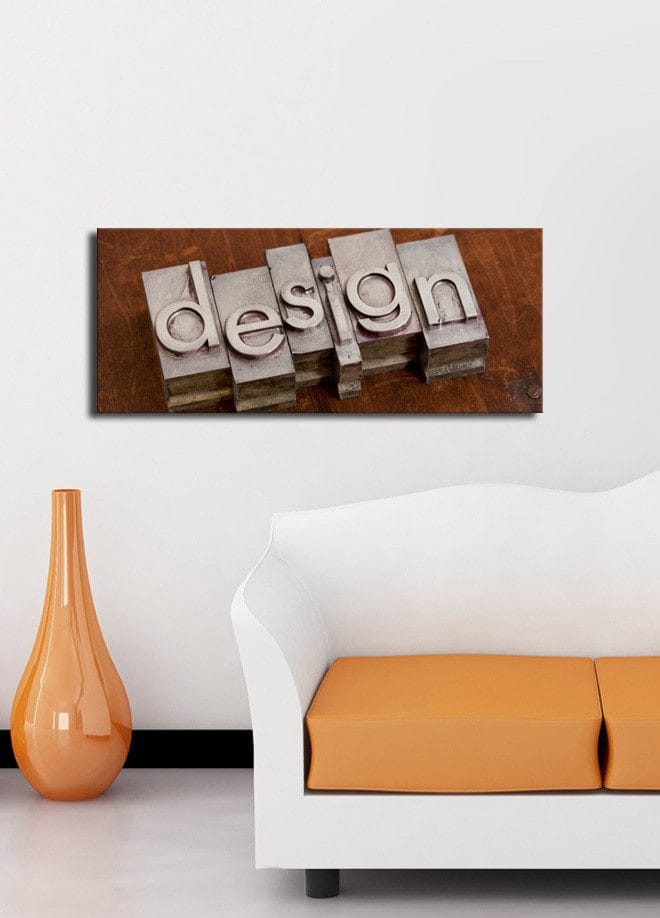 Dekorativ Canvastavla 30x70 cm - Flerfärgad - Inredning - Tavlor & posters - Canvastavla