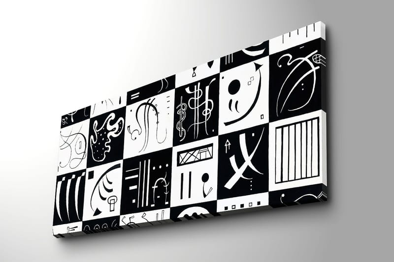 Dekorativ Canvastavla 30x70 cm - Flerfärgad - Inredning - Tavlor & posters - Canvastavla