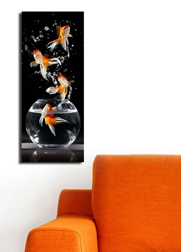 Dekorativ Canvastavla 30x70 cm - Flerfärgad - Inredning - Tavlor & posters - Canvastavla